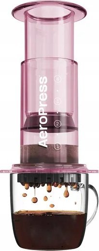 Aero Press AeroPress Clear Pink - Kávovar růžový
