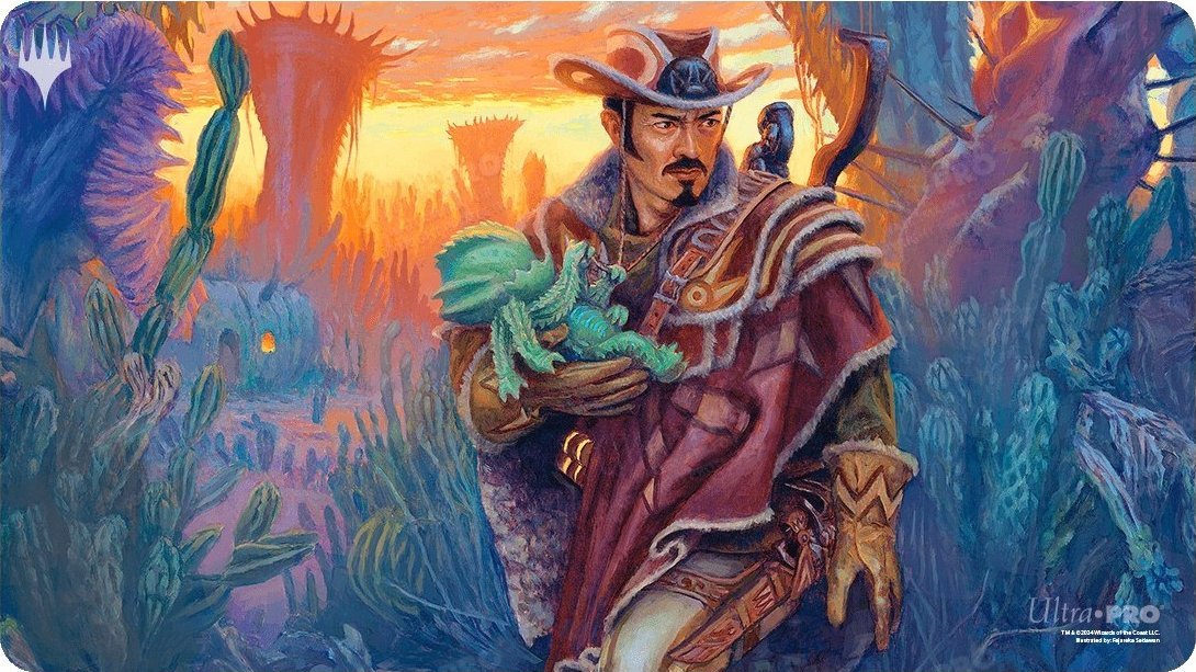 Ultra Pro : Magic the Gathering - Outlaws of Thunder Junction - Hracia podložka - Yuma