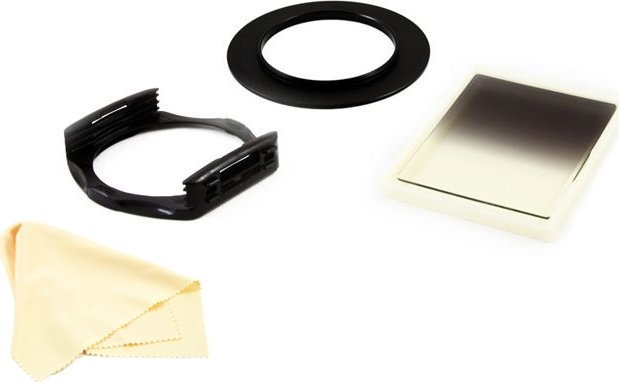 SET COKIN - držák / prsten / poloviční filtr šedá - 82 mm