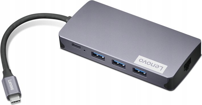 Lenovo Dock CONS - Lenovo 150 - USB-C Travel (100W max), 1x USB-C, 3x USB-A, 1x HDMI, 1x VGA, 1x RJ45, 1x TF/SD čtečka