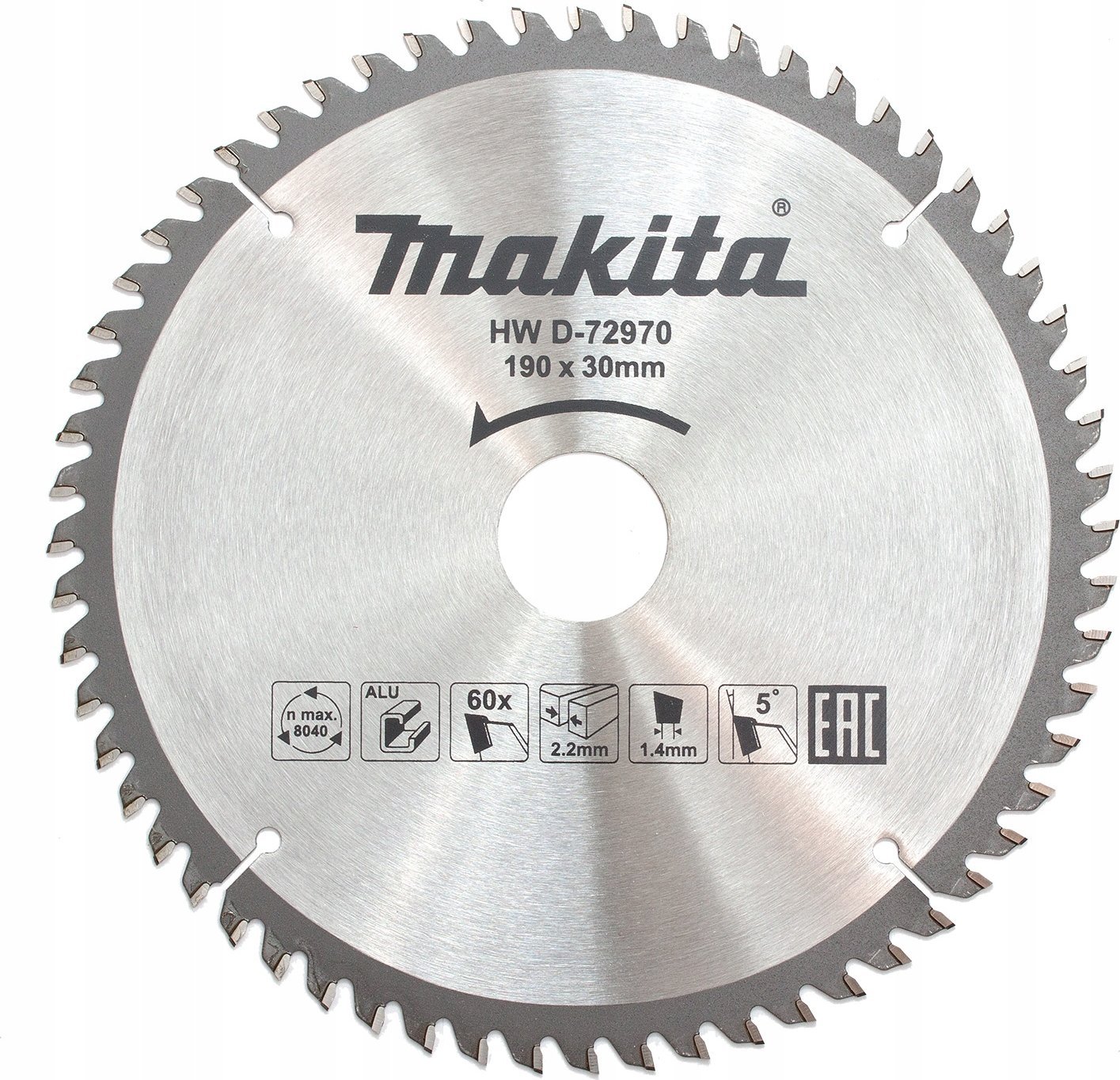 Makita MAKITA KRUHOVÁ PILA NA HLINÍK 190x30x60z ECONOMY