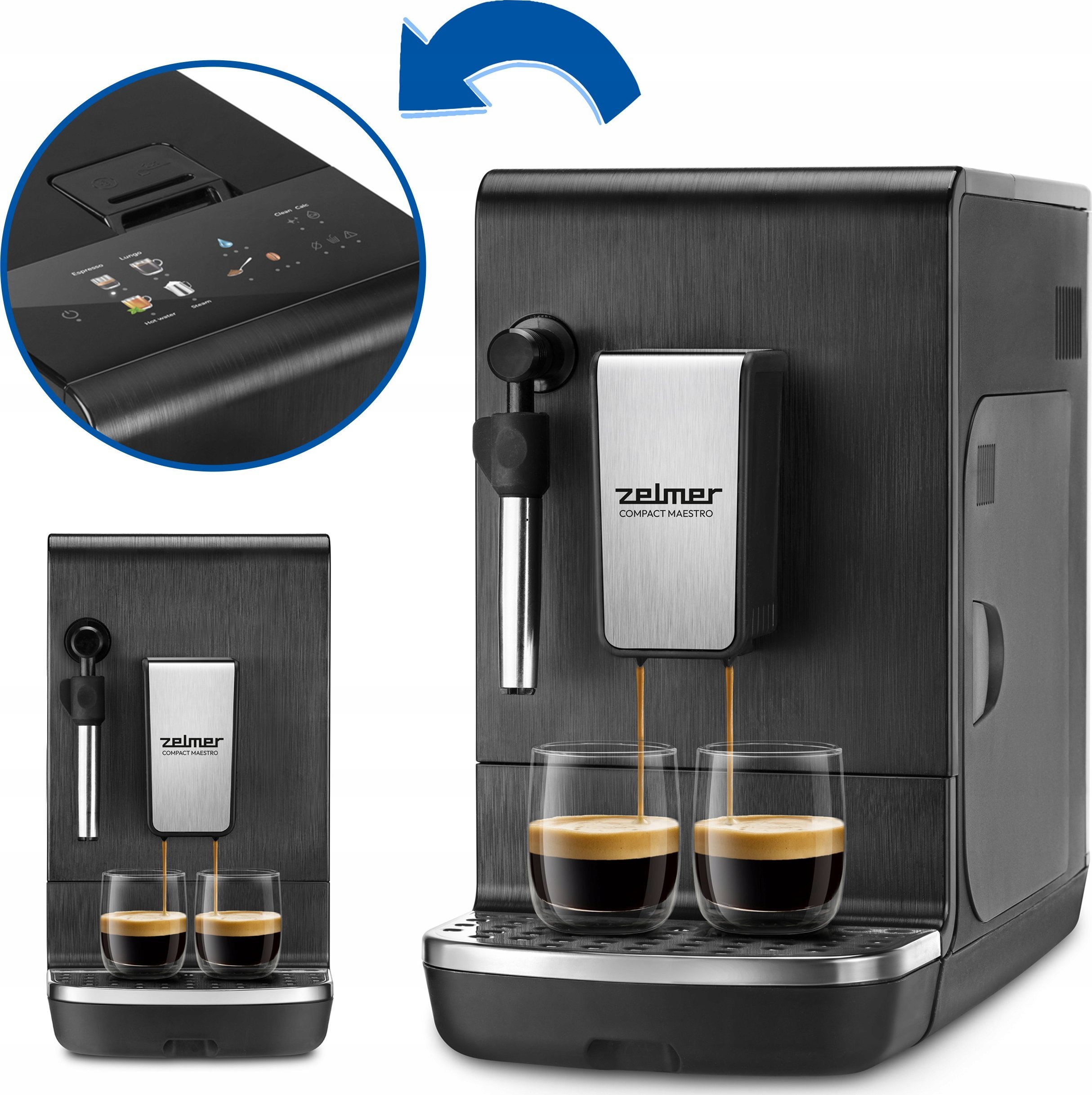 DeLonghi ZCM 8110 COMPACT MAESTRO 1550W TLAK 20 barů ESPRESSO KÁVOVAR