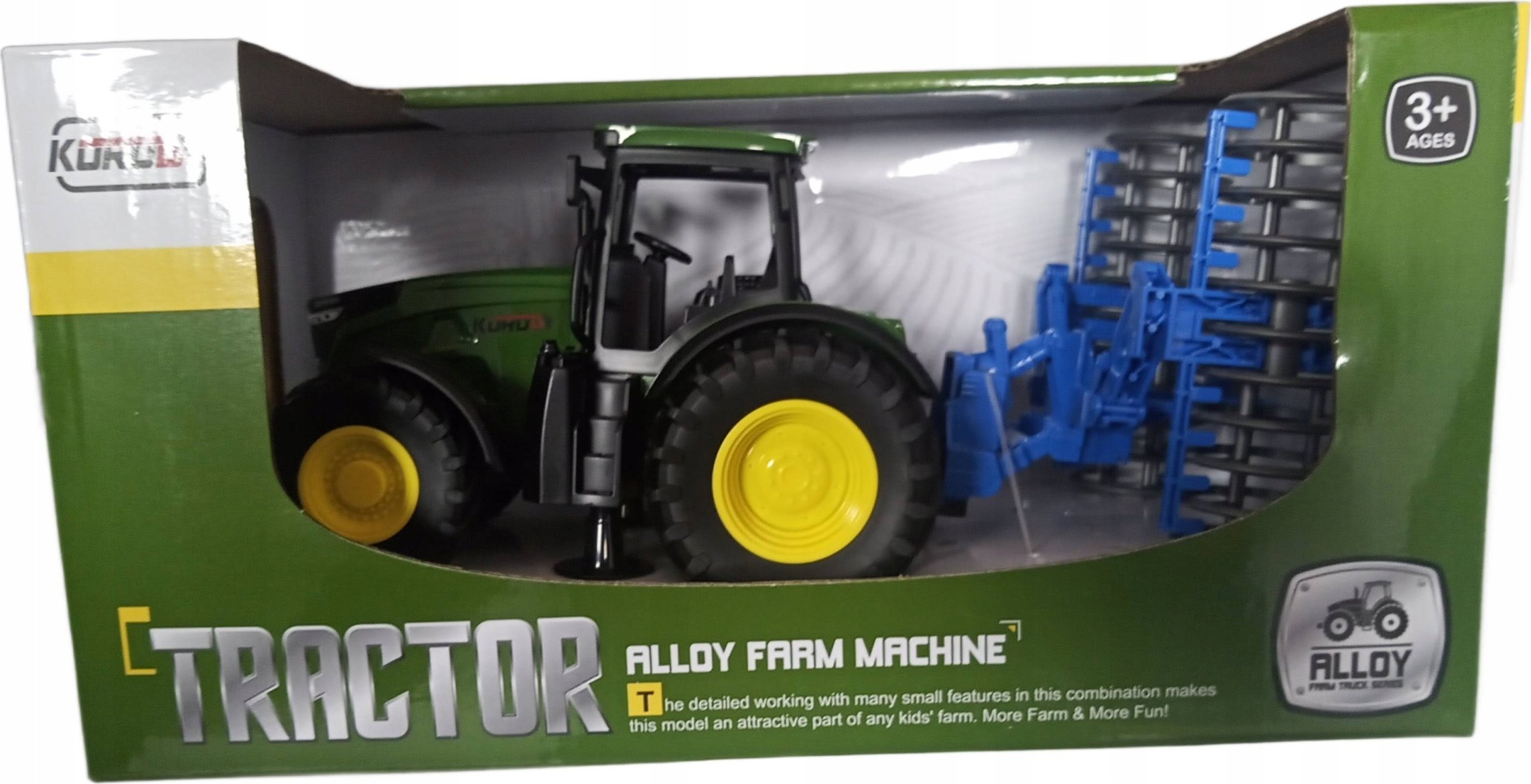 Záhradný traktor Gazelo Traktor s poľnohospodárskym strojom G200325 61458