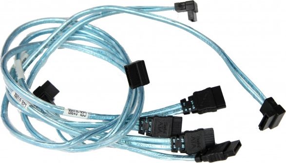 Supermicro SATA Set of Round Straight-Right Angle 56/45.5/35/23cm