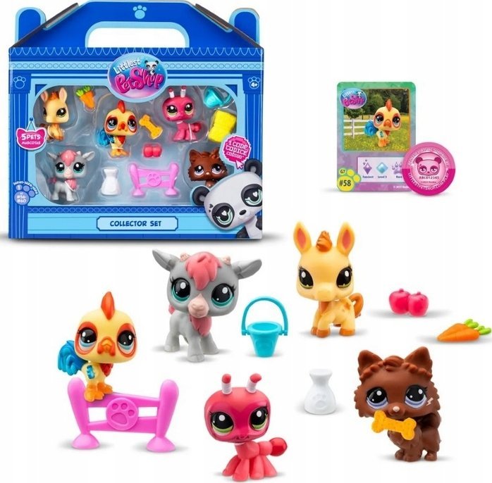 NoName Figurka Littlest Pet Shop - FARM BESTIES COLLECTORS 5 KS (00510) /Figurky /Vícebarevné
