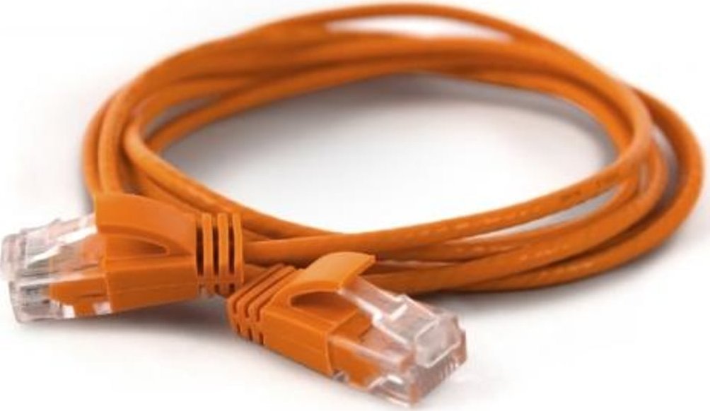 Wantec  7254 U/UTP (UTP) Oranžový 0,2 m Cat6a síťový kabel (7254)
