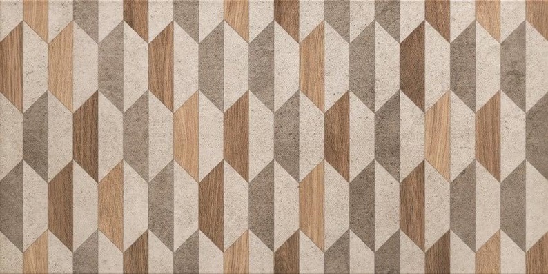 Keramické dekorativní obklady Dover Graphite Geo, 30,8x60,8cm