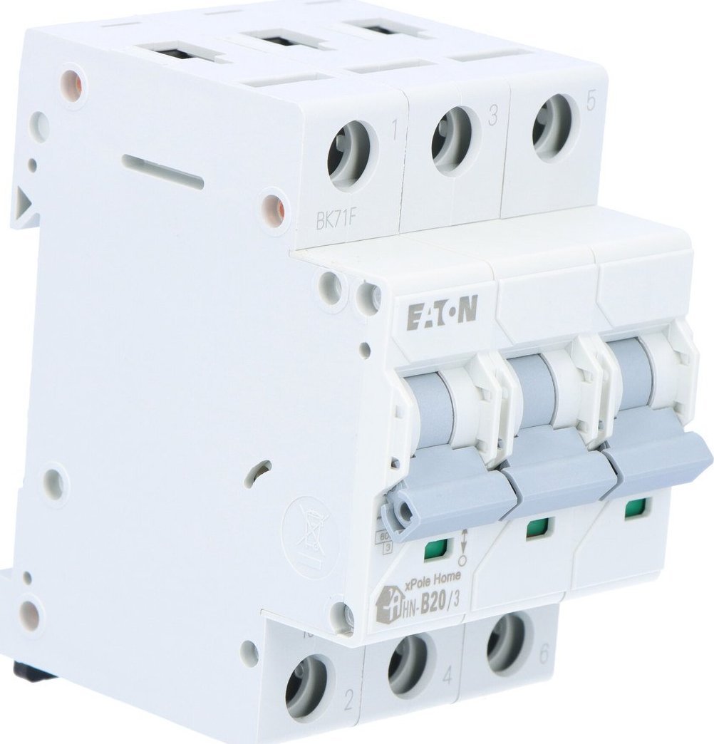 Eaton Jistič 6kA HN-B20/3