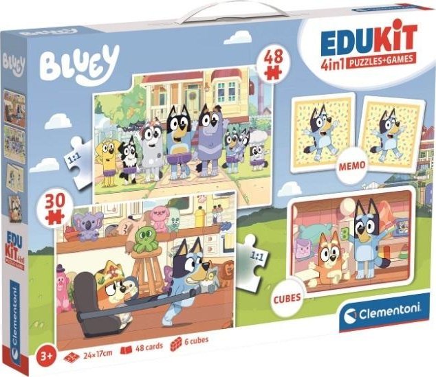 Clementoni Edukit 4v1 Bluey