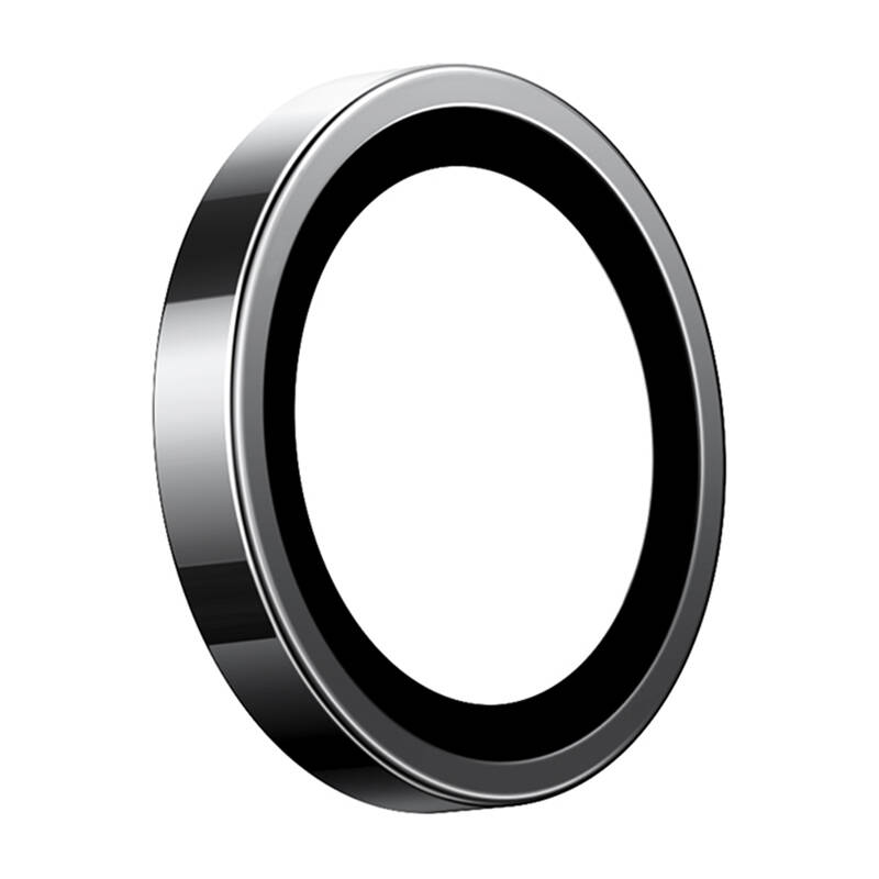 Sklíčko na fotoaparát Lensguard pro iPhone 16 Pro Max (černé)