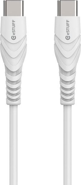eStuff Kabel USB-C - USB-C 1 m bílý (ES604101)