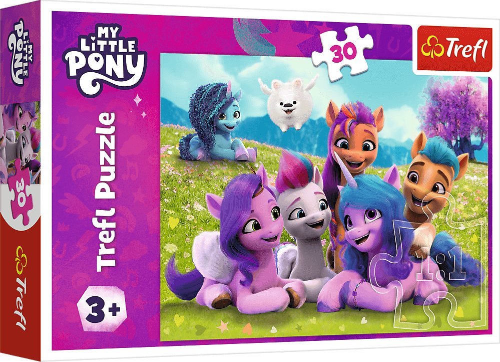 Trefl Puzzle My Little Pony Přátelství 30 dílků