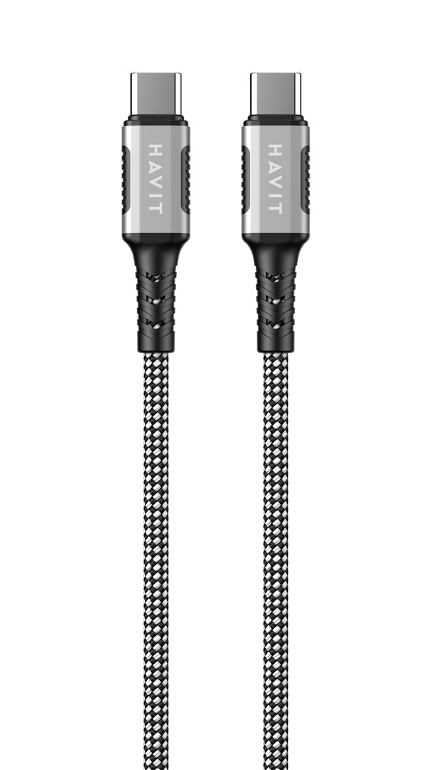 Havit magnetické Kabel USB Type C 1 m black C CB6297