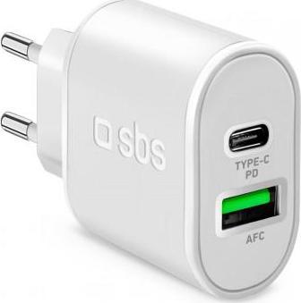 SBS Mobile Mobilní nabíječka SBS 1x USB-A 1x USB-C (JAB-7488963)