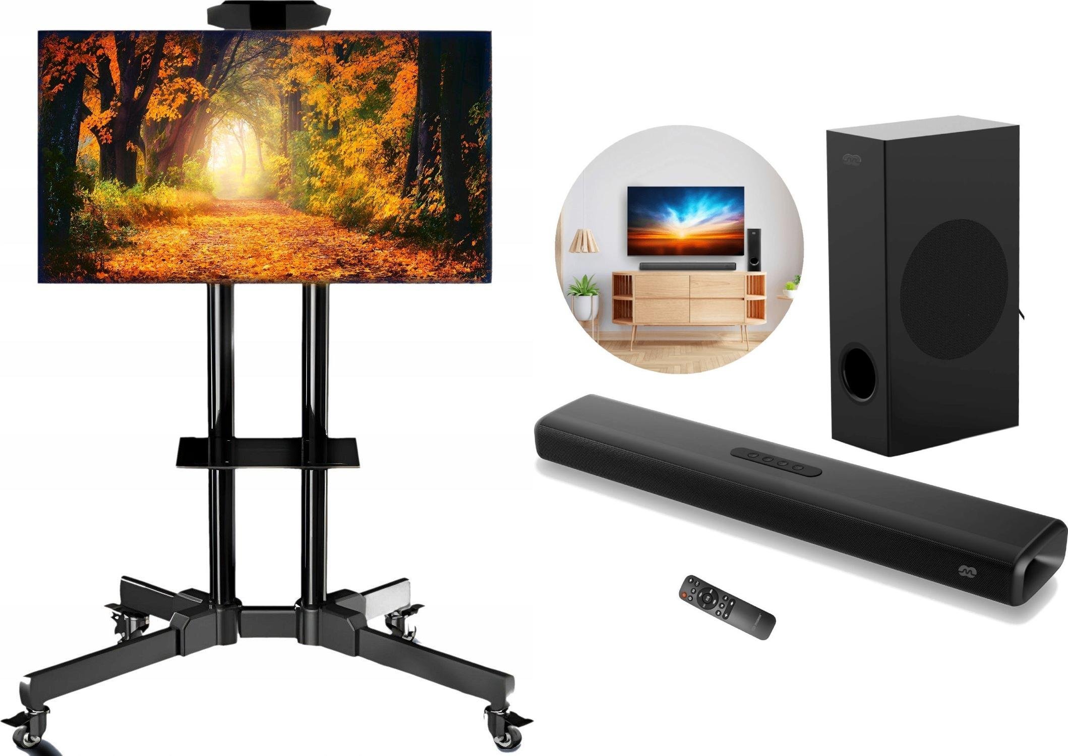 Mozos Mozos Stojanový reproduktor 1500 32   - 60   + Soundbar do kina