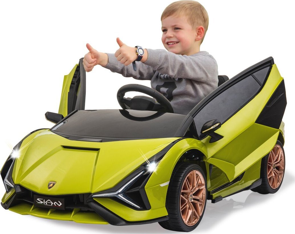 Jamara  Ride-on Lamborghini Sian grün 37 Mhz 3+
