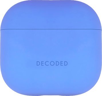 Decoded Silicone Aircase - silikonové ochranné pouzdro pro AirPods 4. generace. (modrý)