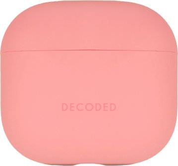 Decoded Silicone Aircase - silikonové ochranné pouzdro pro AirPods 4. generace. (růžový)