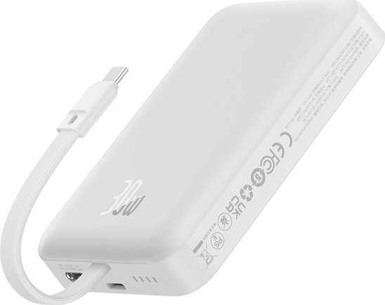 Baseus Powerbank Baseus Magnetic Mini Magnetic Powerbank 10000mAh 30W MagSafe (biela)