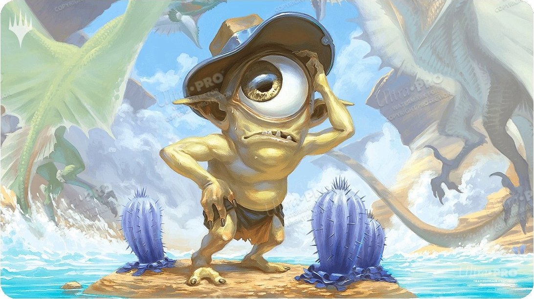 Ultra-Pro Ultra Pro: Magic the Gathering - Outlaws of Thunder Junction - Herní podložka - Modrá 2