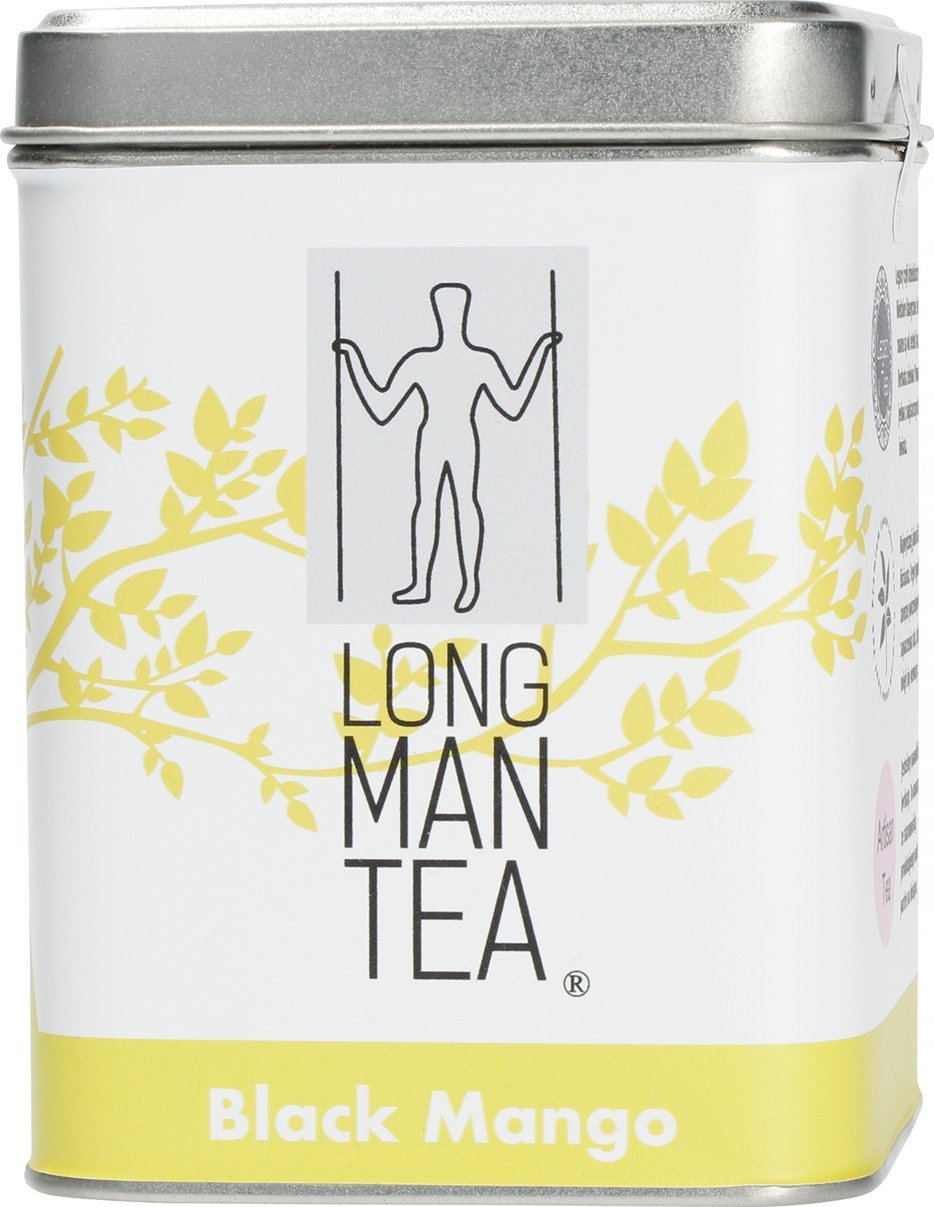 Long Man Tea Čaj Long Man Čaj Long Man - Černé mango - Sypaný čaj - Plechovka 120 g
