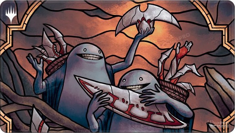 Ultra-Pro Ultra Pro: Magic The Gathering - March of the Machine - Herní podložka White Stitch - Verze 3