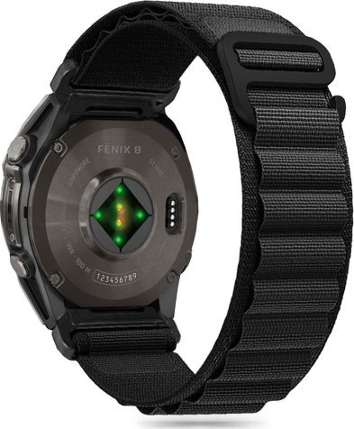Tech-Protect TECH-PROTECT NYLON PRO GARMIN FENIX 5 / 6 / 6 PRO / 7 / 8 (47 MM) / E ČERNÁ
