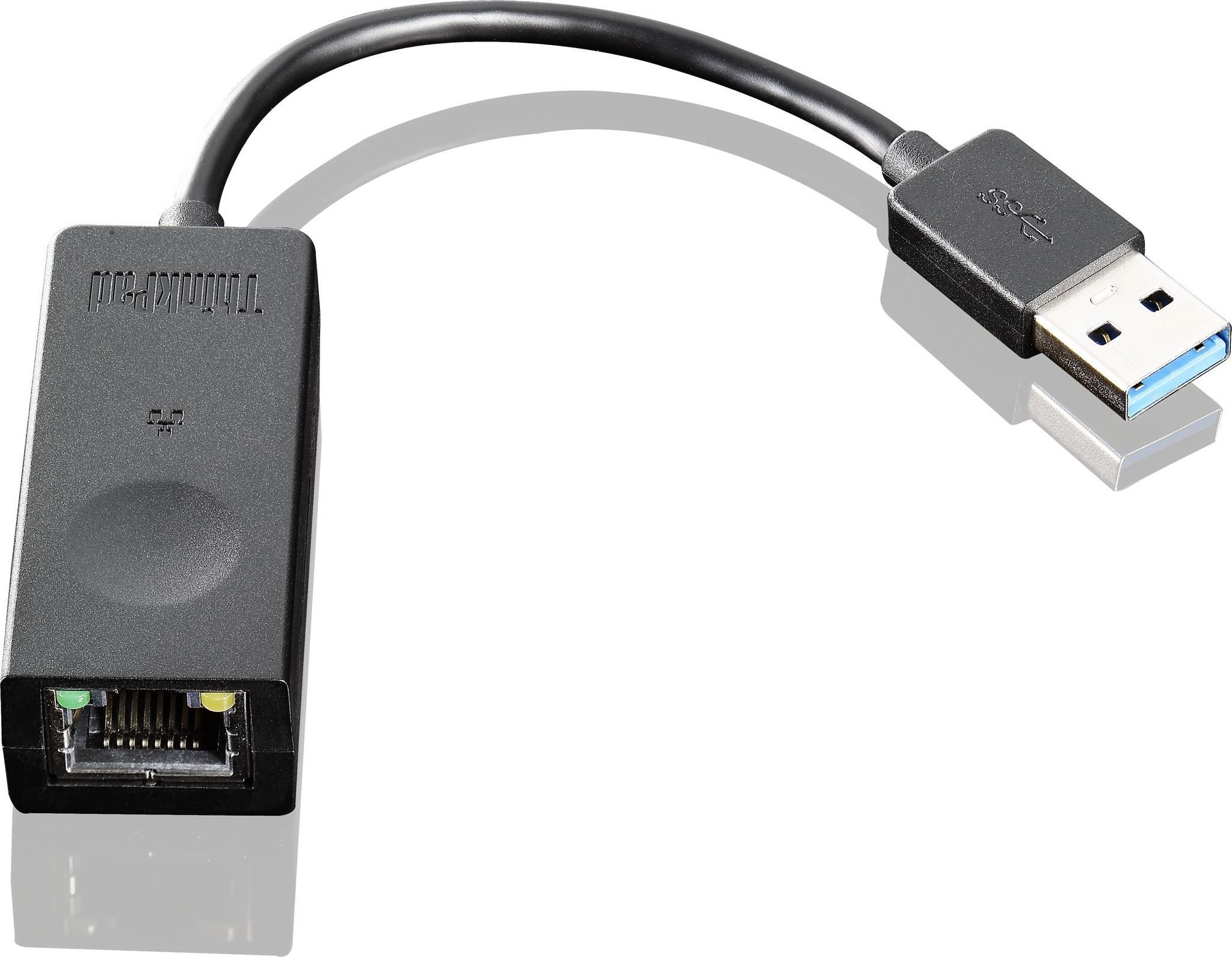 Lenovo USB adaptér Lenovo 03X6840, měnič pohlaví / kabel RJ-45 USB 2.0 typu A, černý
