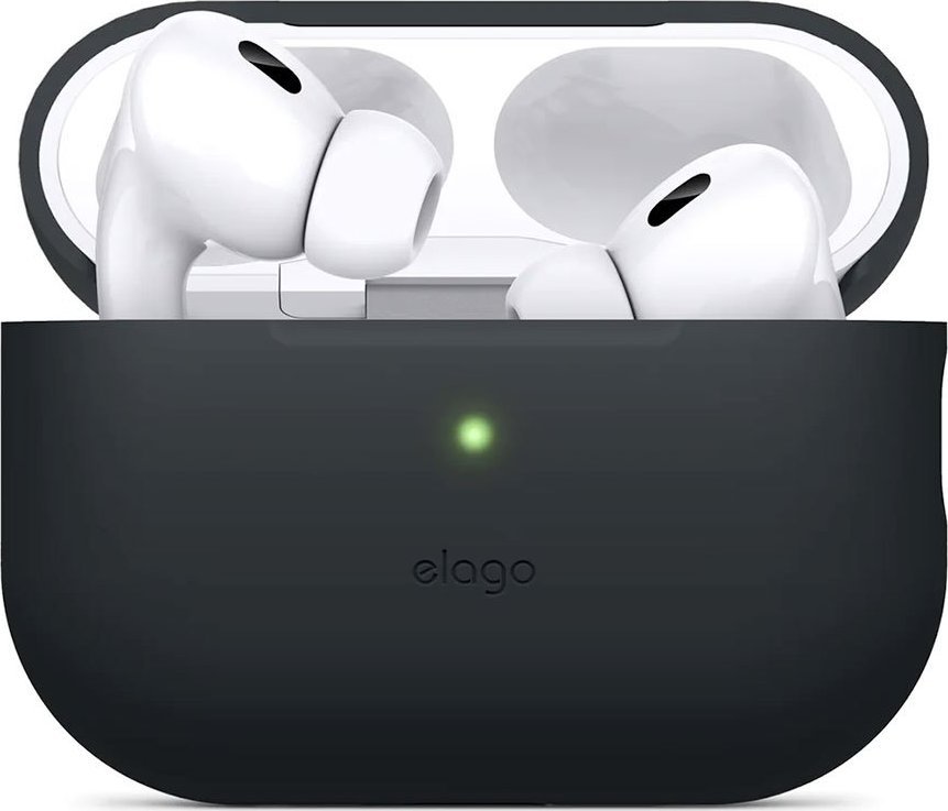 Elago Silikonové pouzdro AirPods Pro 2 - pouzdro pro AirPods Pro 2 černé - Záruka bezpečnosti. Jednoduché splátky. Doprava zdarma od 170 PLN.