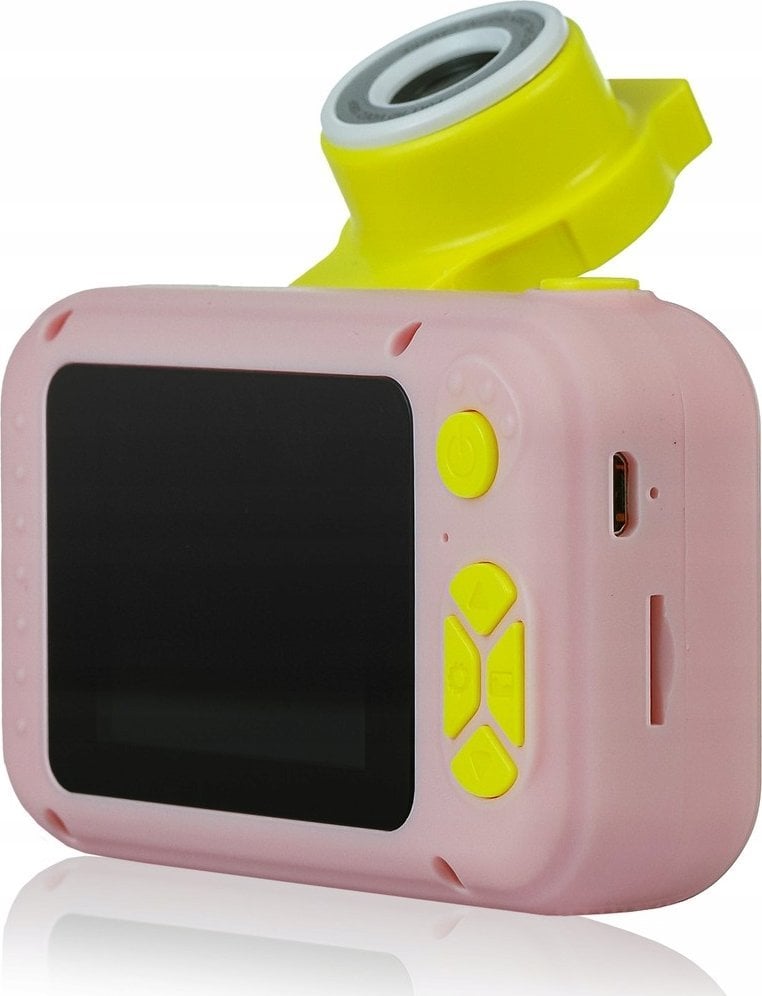 Digitální fotoaparát Shona KIDCAM KC02 Dětský fotoaparát RŮŽOVÝ