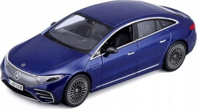 Maisto Kompozitní model Mercedes-Benz EQS 2022 modrý 1:27