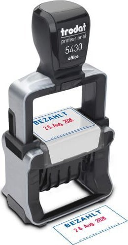Trodat trodat Officestempel Professional 4.0 Datum+BEZAHLT 5430