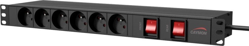 Caymon Power Strip 19 CAYMON PSR269FS/B