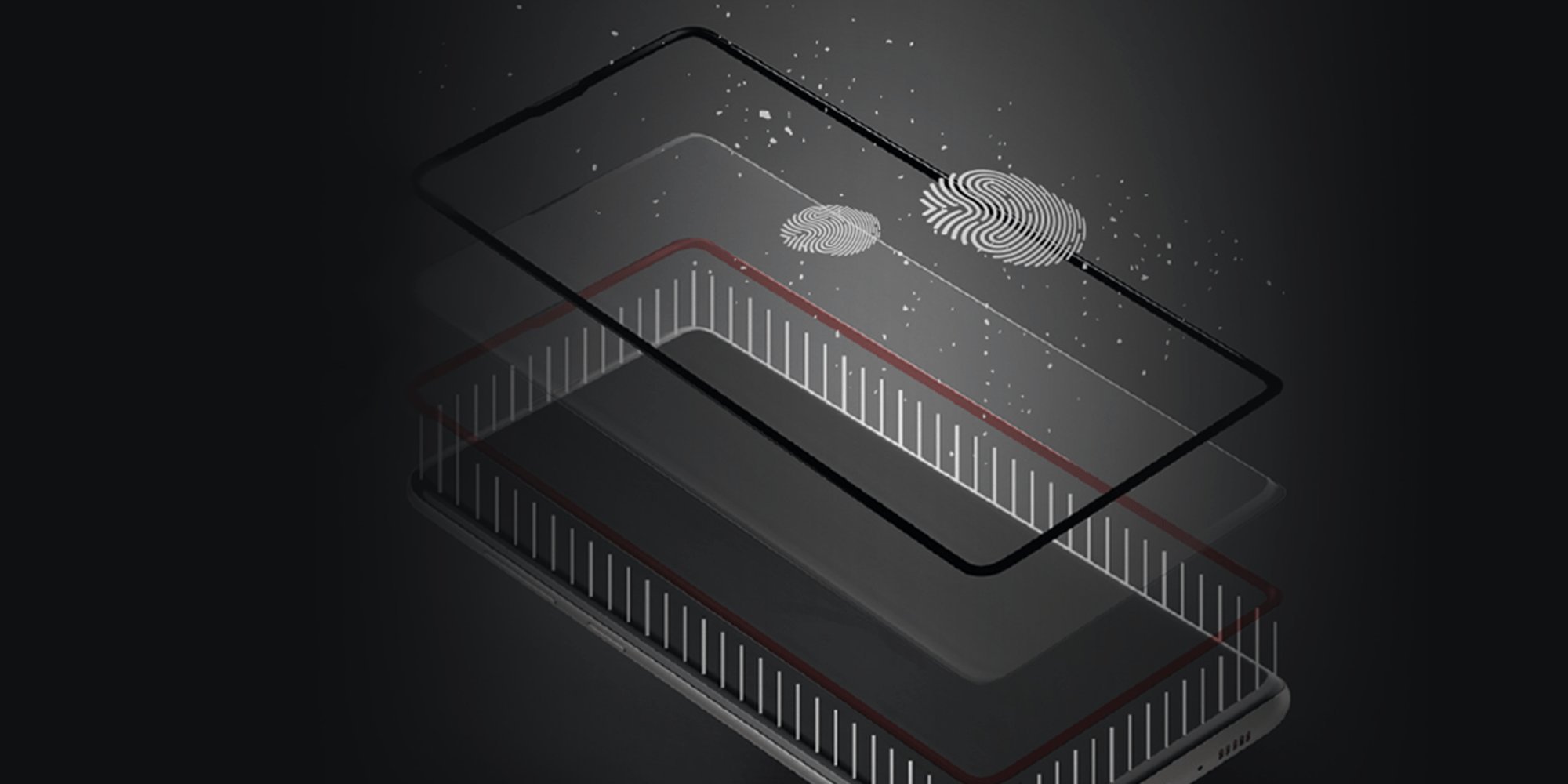 MyScreen Protector Ochranné sklo pro ZTE A75 - Tvrzené sklo pro mírně zakřivené obrazovky DIAMOND GLASS LITE edge FULL GLUE