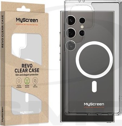 MyScreen Protector Ochranný kryt MyScreen pro Samsung Galaxy S24 Ultra MyScreen REVO CLEAR CASE MagSafe