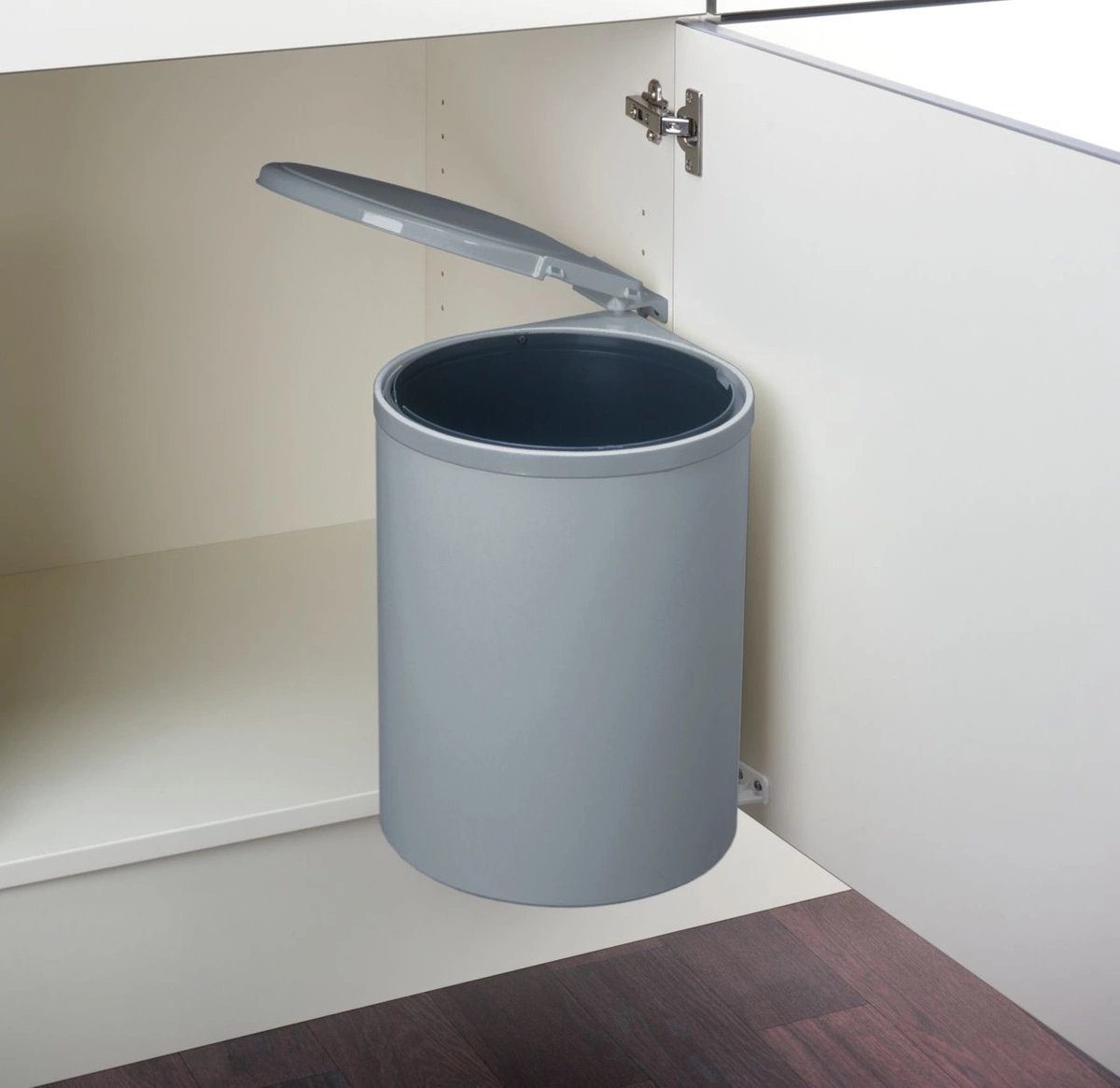 Odpadkový koš Wesco Odpadkový koš s otevíráním dveří RONDO 13l šedý Wesco