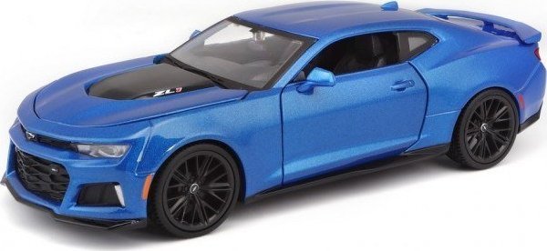Maisto Chevrolet Camaro ZL1 2017 modrý kompozitní model v měřítku 1:24
