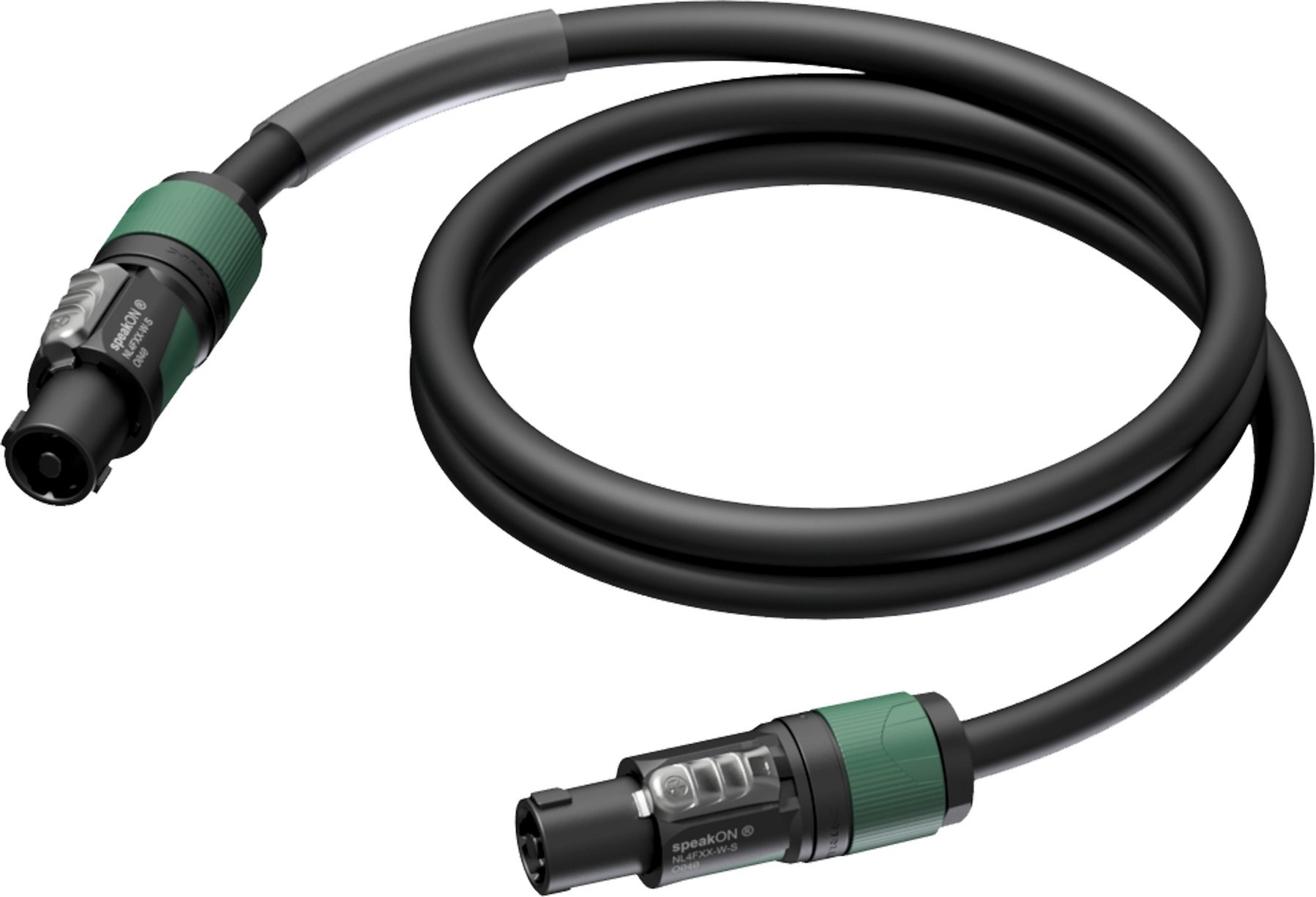 Kabel Procab PROCAB PRA524/20 Reproduktorový kabel – 4pólový kabel speakON – HighFlex™ 20 metrů