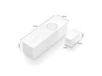 PHILIPS Hue Secure kontaktní sensor bílý - sensor pohybu 2x