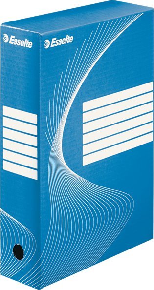 Esselte Arch box 80mm box 10 modrý
