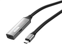 PREMIUMCORD USB-C repeater a prodlužovací kabel Male-Female, 5Gbps Aluminium 10m