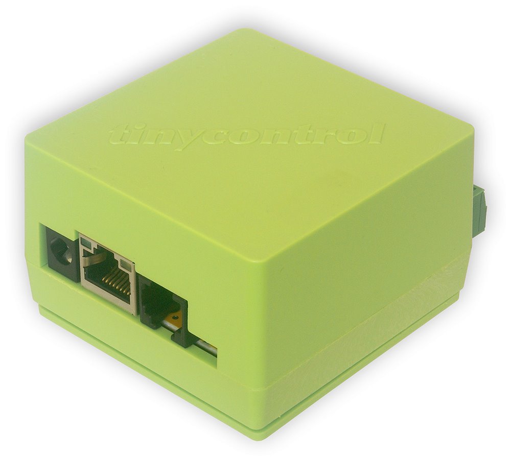 TINYCONTROL LAN ovladač s relé v3.9