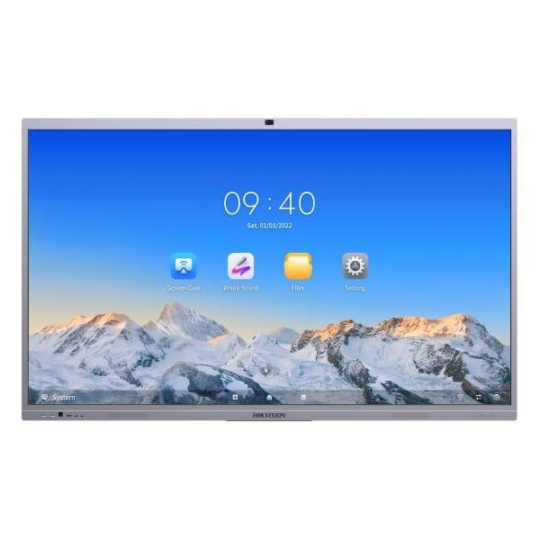 HIKVISION interaktivní dotykový panel 75 ,4K, 45points,,Android 12 OTA to Android 13 ,8+128GB, 8 MP camera, Google apps