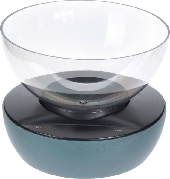 Excellent Houseware Kuchyňská váha Elektronická kuchyňská váha s mísou o objemu 1,3 l, modrá