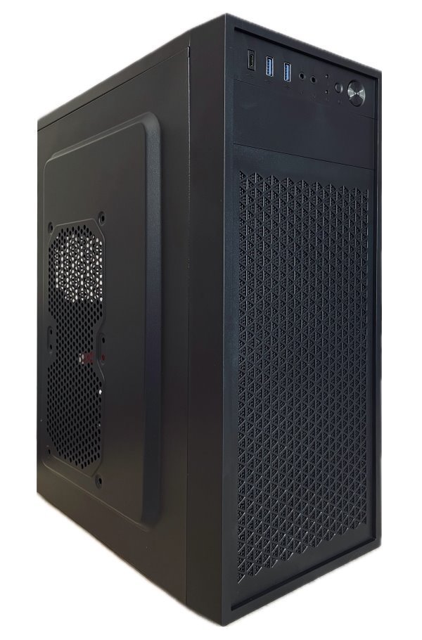 EUROCASE MidT ML N6-530B / bez zdroje / 2x USB 3.0  / USB-C / černá