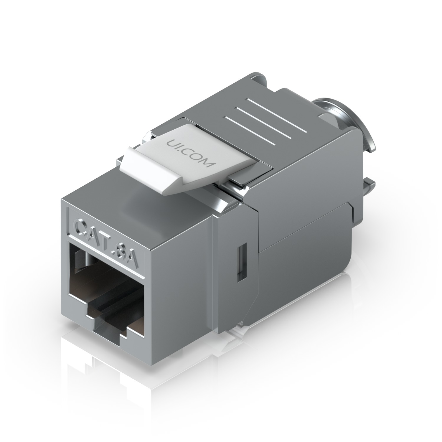 Ubiquiti Cat6A Keystone Jack, 12-Pack - Keystone, RJ-45, Cat6A, samořezný, sada 12ks