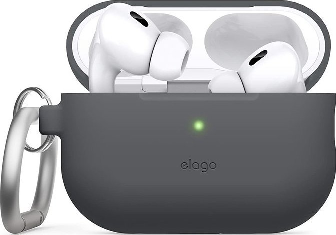 Elago Silikonové pouzdro Elago AirPods Pro 2 - pouzdro pro AirPods Pro 2 šedé - Záruka bezpečnosti. Jednoduché splátky. Doprava zdarma od 170 PLN.