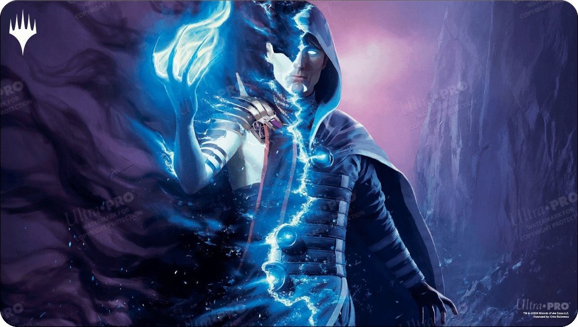 Ultra Pro: Magic the Gathering - Outlaws of Thunder Junction - Hracia podložka - Modrá 1