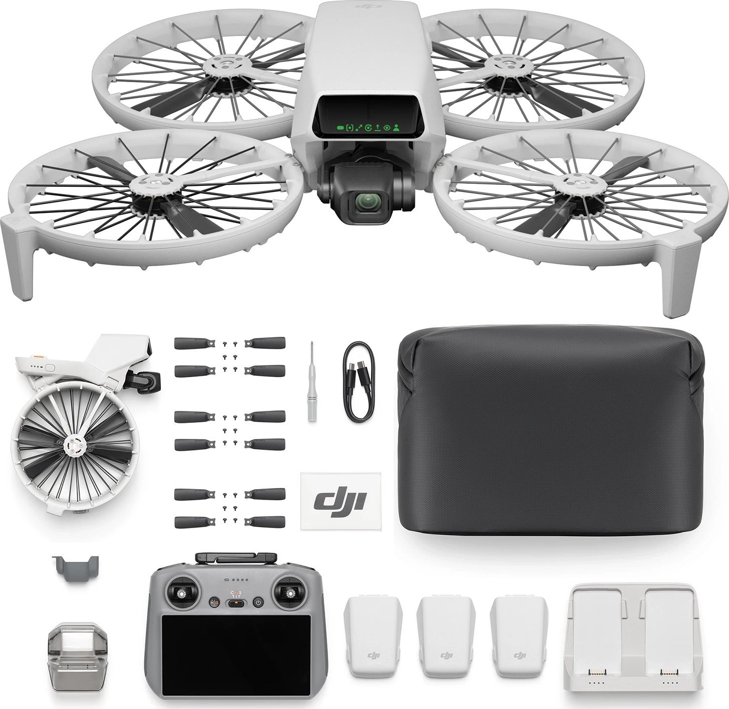 DJI Flip Fly More Combo (DJI RC 2) dron s více aku