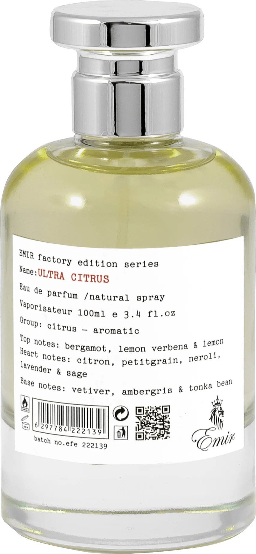 Alkotest EMIR Ultra Citrus EDP sprej 100ml